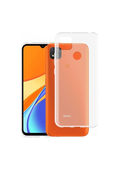 Newface Xiaomi Redmi 9c Kılıf Lüx Şeffaf Silikon Şeffaf