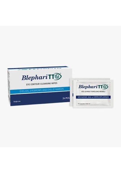 Blepharitto Göz Çevresi Temizleme Mendili 24'lü
