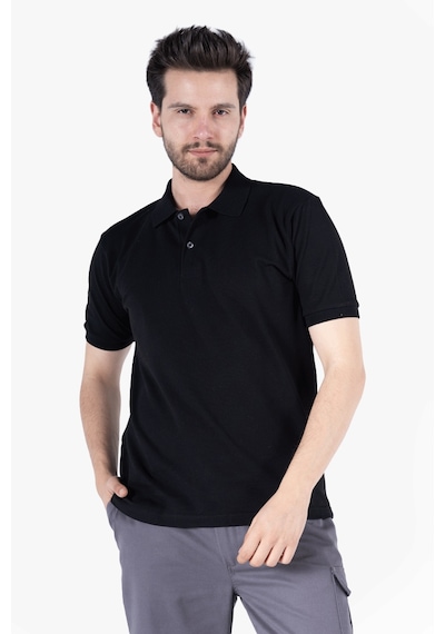 Polo Yaka T-shirt Siyah