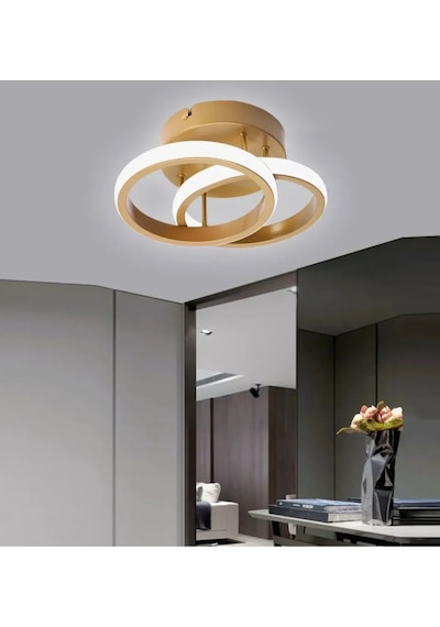 Hollyuv Model Tekli Plafonyer Beyaz Işık Ultra Power Avize-