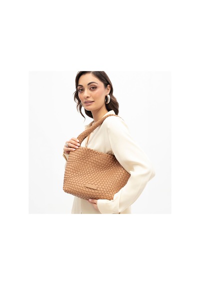 Sisley Camel Omuz Çantası Kadın Sly 329 Sısley