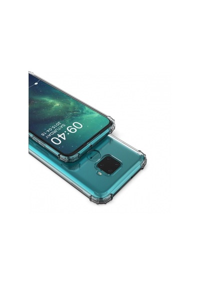 Blogy Mate 30 Lite İle Uyumlu Crystal Fit Kılıf Crystal Clear