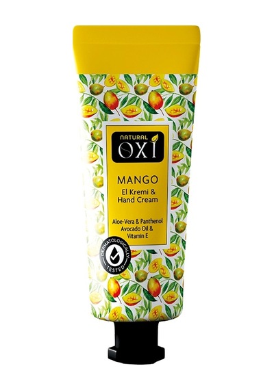 Oxi Natural Bitki İçerikli El Kremi 30ml. Mango