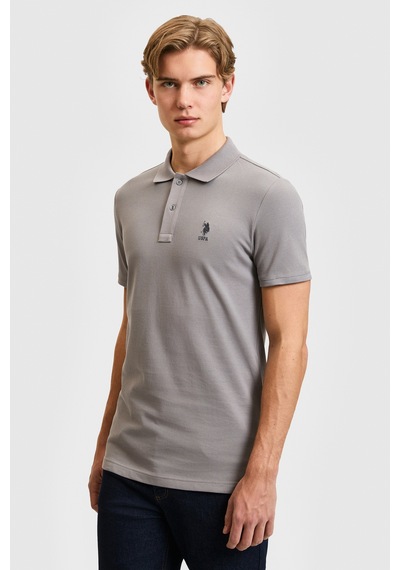 U.S. Polo Assn. U.s. Polo Assn. Erkek Gri Tişört Basic 50322304-vr024