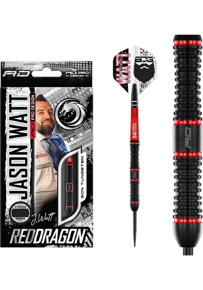 Red Dragon Jason Watt % 90 Tungsten Çelik Uçlu Dart Oku