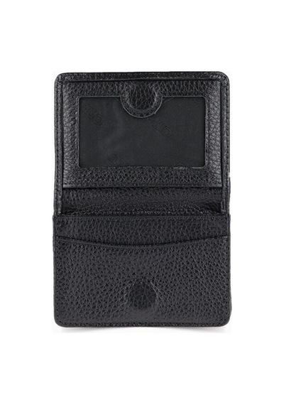 Guard Leather Guard Mıknatıslı Küçük Boy Siyah Deri Kartlık/kartvizitlik Çok Renkli