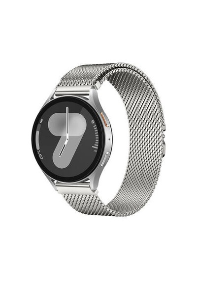 Xiaomi Mi Watch Color Uyumlu Krd-25 22mm Metal Hasır Kordon - Gri