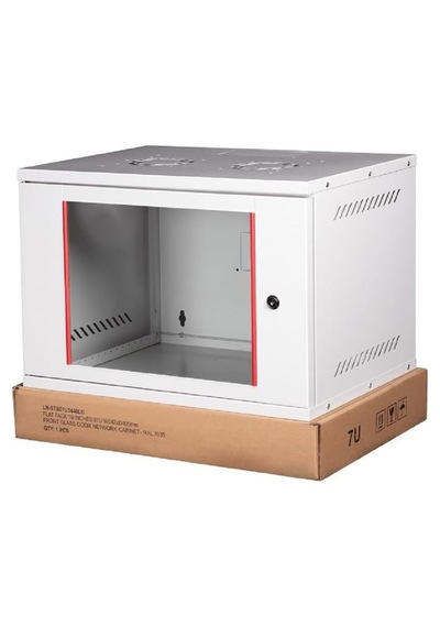 General Markalar 4u 19'securıty Box Duvar Tipi Kabinet,demonte,542mm Genişlik,400mm Derinlik,açık Gri Renk
