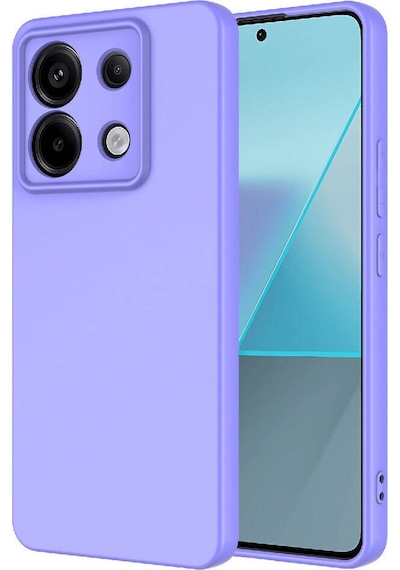 Noktaks - Xiaomi Uyumlu Xiaomi Redmi Note 13 Pro 5g - Kılıf İçi Kadife Koruyucu Mara Lansman Kapak - Lila
