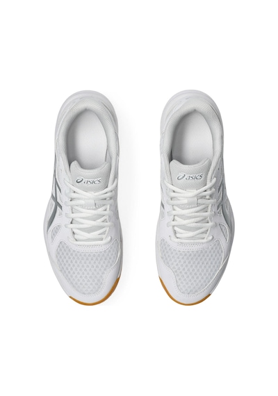Asics Upcourt 6 Kadın Voleybol Ayakkabısı 1072a107-100 Beyaz-beyaz Beyaz