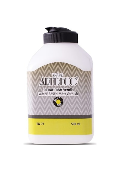 Artdeco Su Bazlı Mat Vernik 500  Ml.