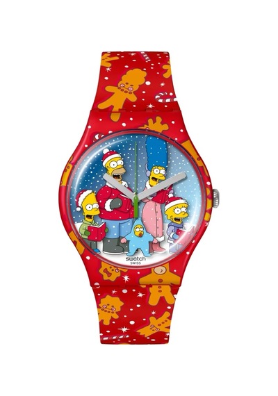 Suoz361 Swatch Jolly Jingle Jamboree Unisex Kol Saati