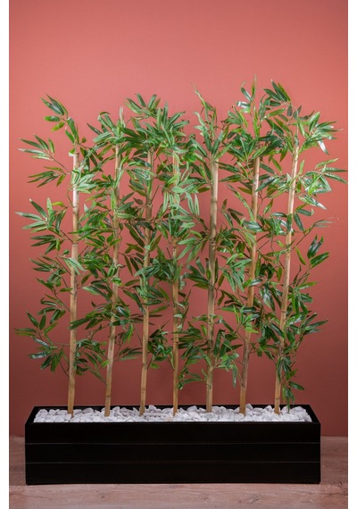 Yapay Çiçekçiniz 140 Cm Bambu Seperatör Siyah