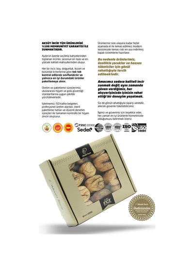 Kuru İncir Armut Dizim Jumbo 500g Aydın İnciri Ab Coğrafi İşaretli 500 G