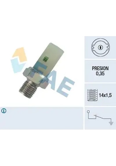 Renault Clio 1 Yag Musiri 1.4 1996-2008 Fae 12370