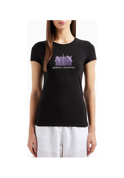 Armani Kadın T-shirt Siyah
