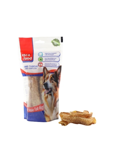 Esca Food Köpekler İçin Sakatat Ödülü Kuzu Gırtlak 100gr