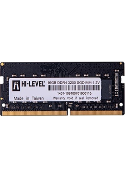 Hı-Level HLV-SOPC25600D4/16G 16 GB DDR4 3200 Mhz CL22 Notebook Ram