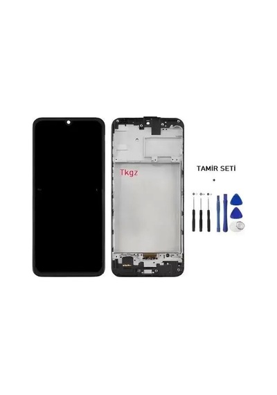 Wan Dey - Samsung Galaxy M30s - Sm-m307 Uyumlu Lcd Ekran Dokunmatik Servıce Pack Lcd Full Çıtalı + Tamir Kiti