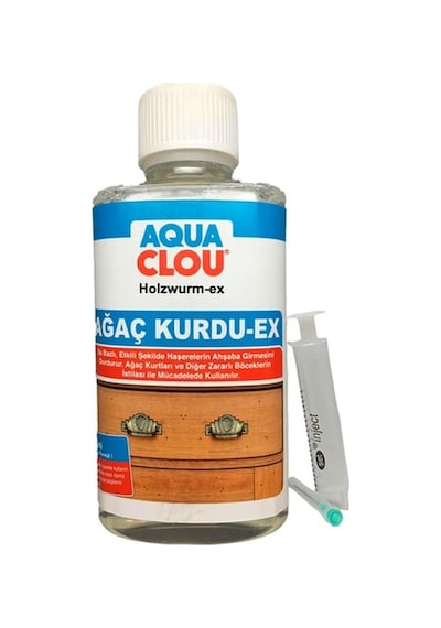 Clou 01115.00000 Su Bazlı Ahşap Kurt Dökücü 250ml-4566