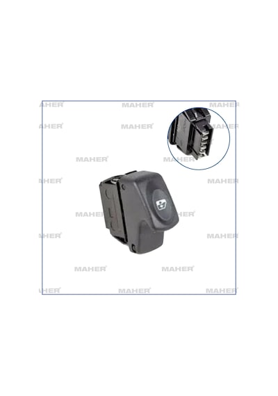 Renault Kangoo Megane Clio Cam Açma Düğmesi Sol Tekli
