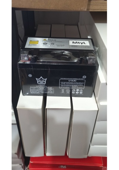 Rmg Moto G. Verona 50 Uyumlu Kaliteli Hazır Şarjlı Akü 12 V 7 Ah