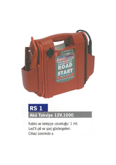 Sealey Akü Takviye 12v 1000 Amp