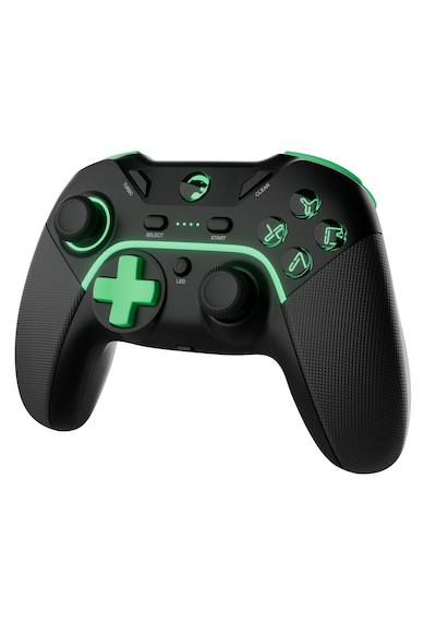 GamePower Vitrus Hall Effect Joystickli Kablosuz Siyah Gamepad 2.4G Bluetooth PC Uyumlu