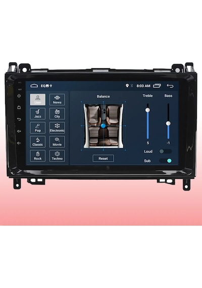 Celali Tuning Mercedes Viano Android 12 Carplay Navigasyon Multimedya - 2gb Ram 32gb Hdd