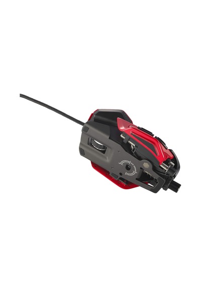 Rat 8+ Adv Oyun Faresi Usb/kırmızı/20000dpi/11 Düğme - Mr06dcınrd000-0