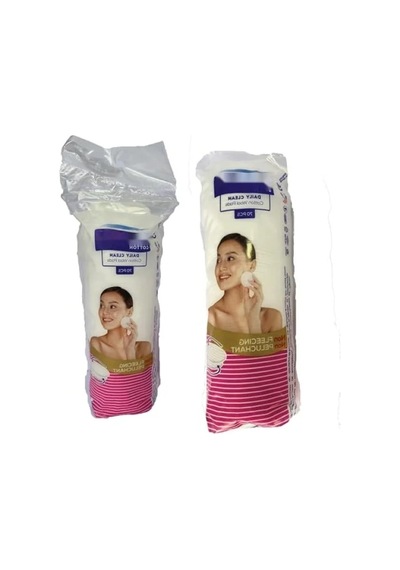 Hassas Ciltler İçin Makyaj Temizleme Pamuğu - 70'li Paket