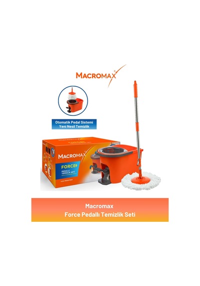 Macromax Force Pedallı Otomatik Temizlik Seti