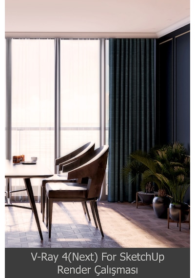 V-Ray 4 (Next) For Sketchup Video Ders Eğitim Seti