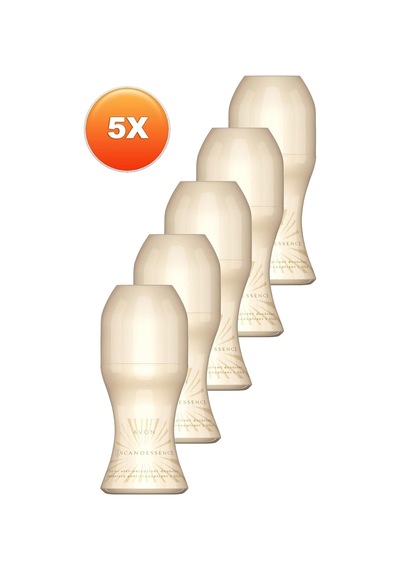 Incandessence Kadın Rollon 50 Ml. Beşli Set