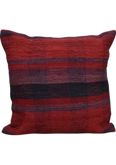 Zehra Abla Halı Yeni El Dokuma Dekoratif Kilim Kırlent Yastık Kılıfı 6012