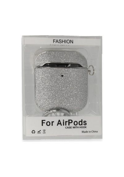 Airpods Uyumlu 2 2.nesil Spell Simli Kılıf - Gümüş - 100