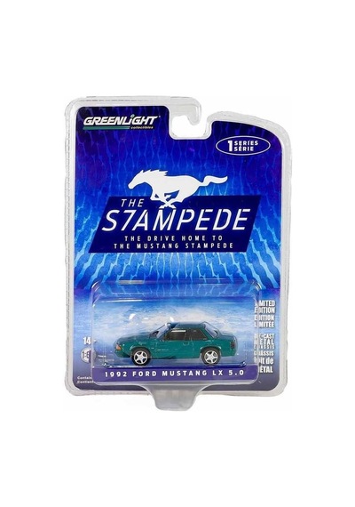 Greenlight 1992 Ford Mustang Lx 5.0 1/64 Model Araba