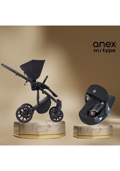 Anex M/type Çift Yönlü Bebek Arabası Anex Cosmo Oto Koltuğu Dahil Travel Sistem