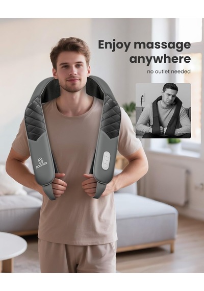 Comfıer Isı İle Shiatsu Boyun Masajı, Boyun Omuz Ağrısı İçin Elektrikli Derin Doku Omuz Masajı, Derin Yoğurma Masaj Yastığı, Ev Ofis Kullanımı, Doğum Günü Hediyeleri Comfıer Isı İle Shiatsu Boyun Masajı, Boyun Omuz Ağrısı İçin Elektrikli Derin Doku Omuz Masajı, Derin Yoğurma Masaj Yastığı, Ev Ofis Kullanımı, Doğum Günü Hediyeleri