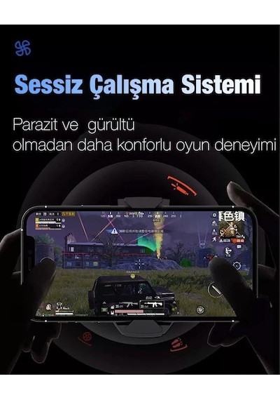 Memo Dl-a2 Cep Telefonu Soğutma Fanı Gamer Oyuncu Radyatör Soğutucu