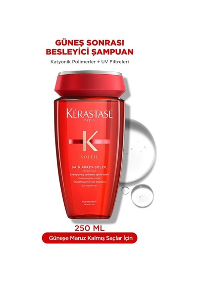 Kerastase Şampuan 250ml. Soleil Bain Apres-soleil Tüm Saç Tipleri