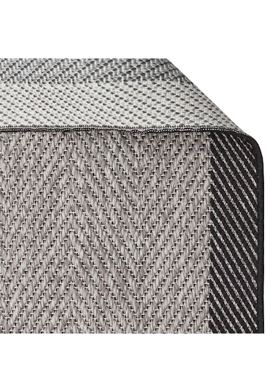 Eko Halı Mono Mno 02 Dark Grey Kaymaz Tabanlı Kilim