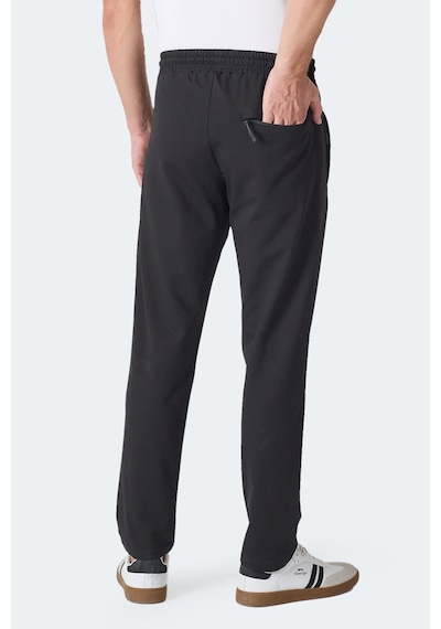 Slazenger Imprınt I Erkek Siyah Eşofman Altı Siyah