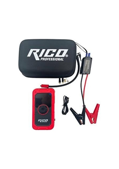 Rico Akü Şoklama Takviye 150 Psı Lastık Şişirme Led Işık Power Bank 4+1 Rc4073 Profosyonel