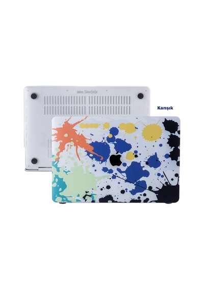 Apple Uyumlu MacBook Air M1 Kılıf 13 İnç Paint03 Touchıd'li M1 Air A2337 A2179 A1932 İle Karışık