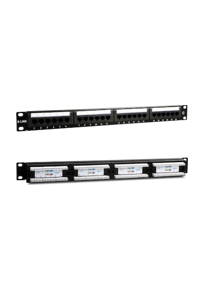 S-Link Sl-F624 24Lü Ftp Cat6 Patch Panel