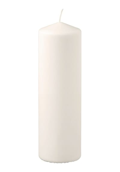 Blok Mum, Natürel, 90 Saat, 23 Cm Acı Kahverengi