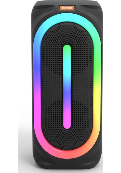 Çeşithane Double 8 İnç Taşınabilir Karaoke Hoparlörü - Aktif Ses Sistemli, Usb/tf Destekli, Renkli L