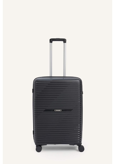 Defacto Unisex Sert Kapaklı Orta Boy Valiz H2406axnsbk60 Siyah-bk60