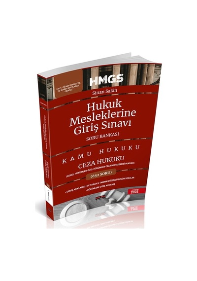 Hmgs Ceza Hukuku Genel Ve Özel Hükümler Soru Bankası Savaş Yayınları Mayıs 2025